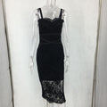 Mesh embroidered sexy suspenders lace dress