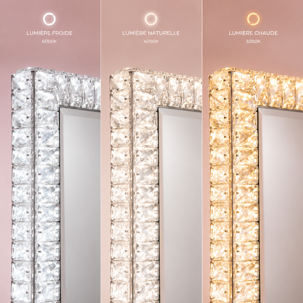 Belles LED Crystal Full-Length Mirror