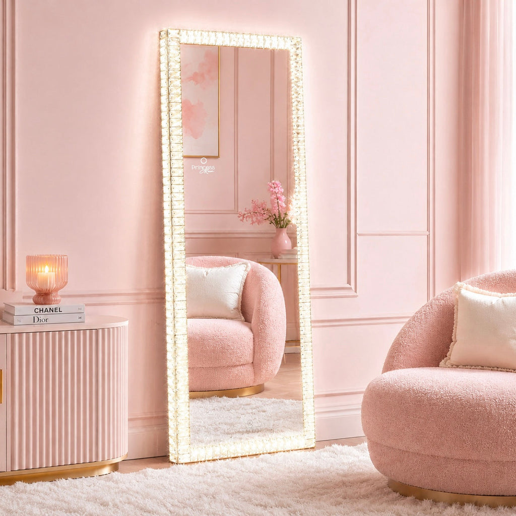Belles LED Crystal Full-Length Mirror