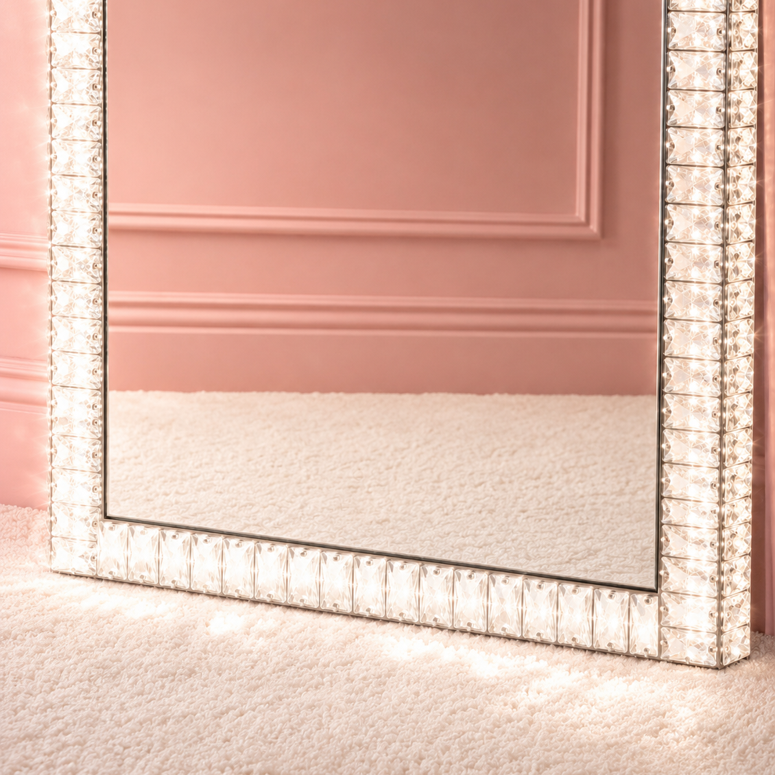 Belles LED Crystal Full-Length Mirror